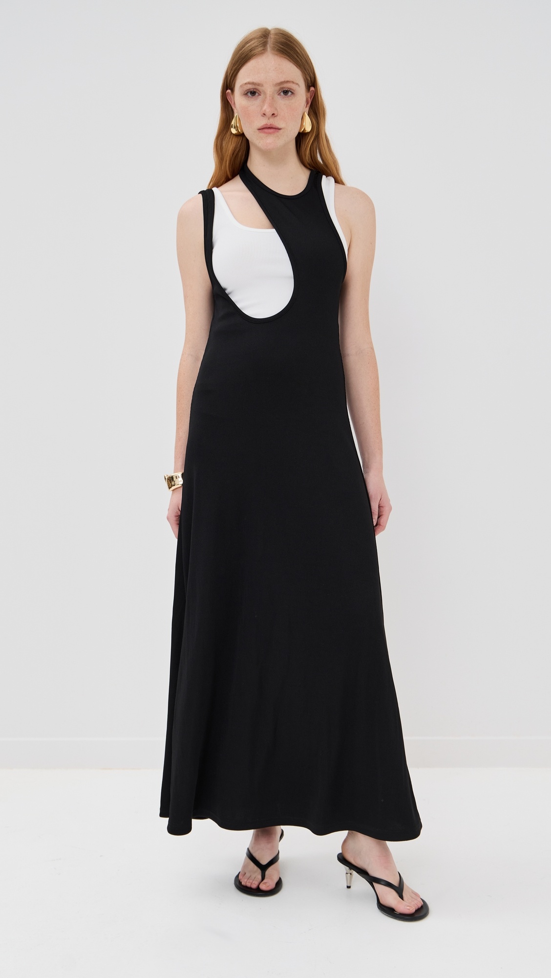 Swept Gemini Tank Dress - 7