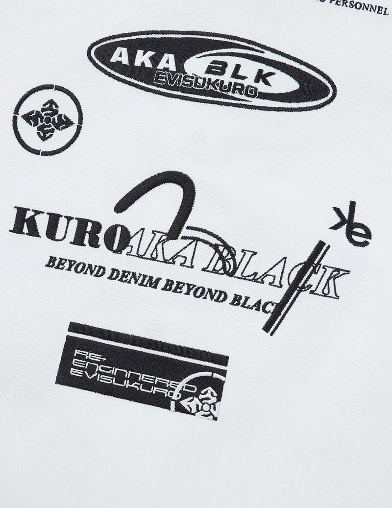 Multi Graphic Embroidery Mock 2-in-1 Jacket 10