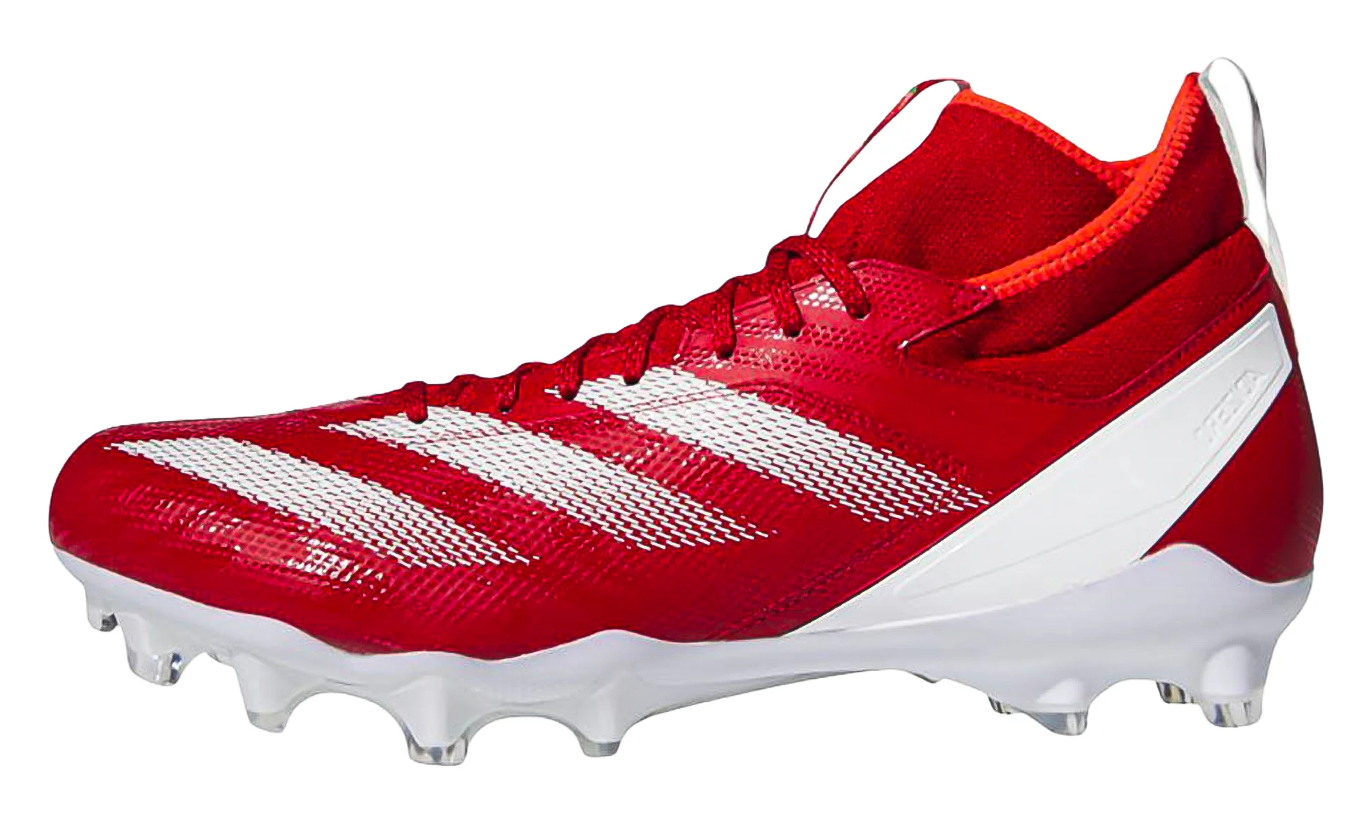 Adizero Impact Football Cleats "Team Collegiate Red / Cloud White / Team Collegiate Red" IF2455 - 1