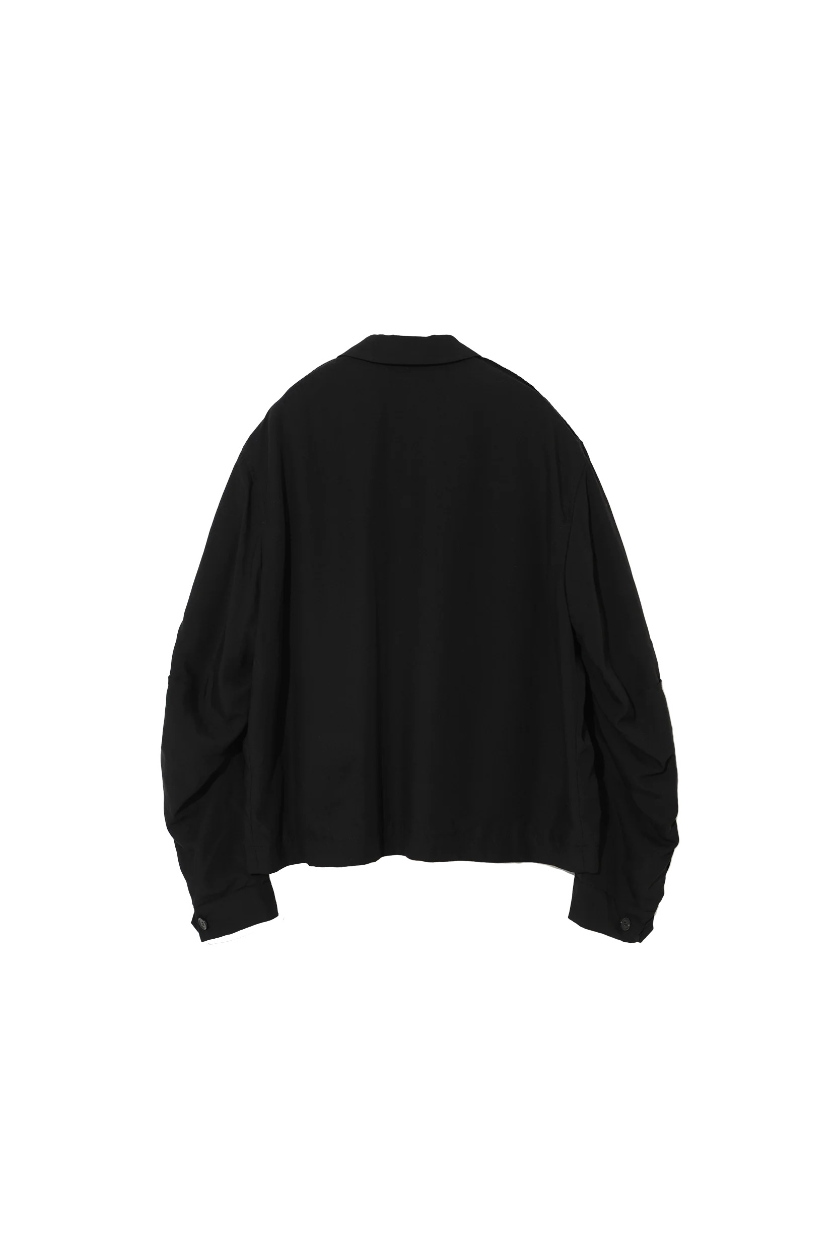 Undercover Zip Up Jacket With Portrait Patch Black - 2