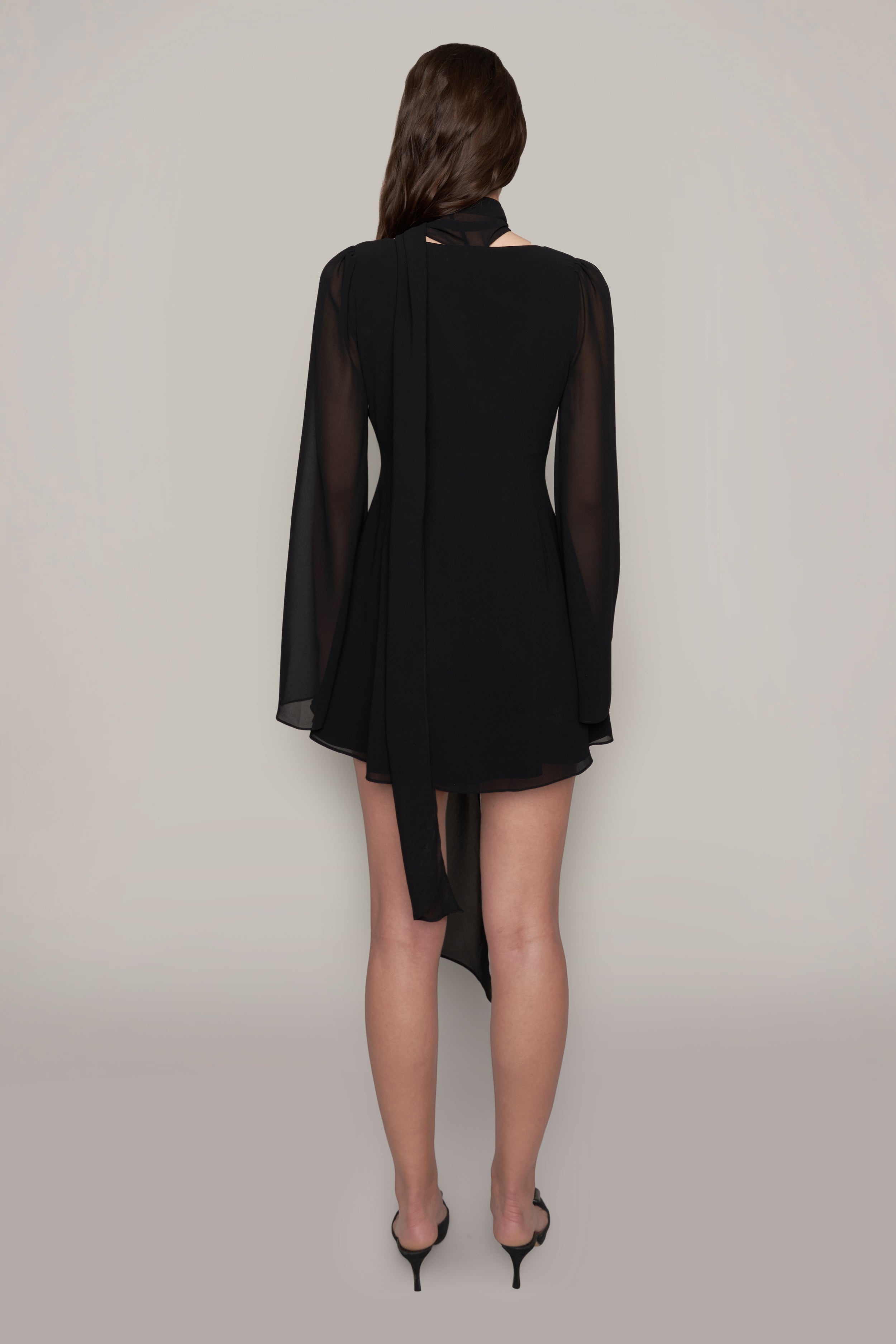 ISSY MINI WRAP AROUND DRESS - 4