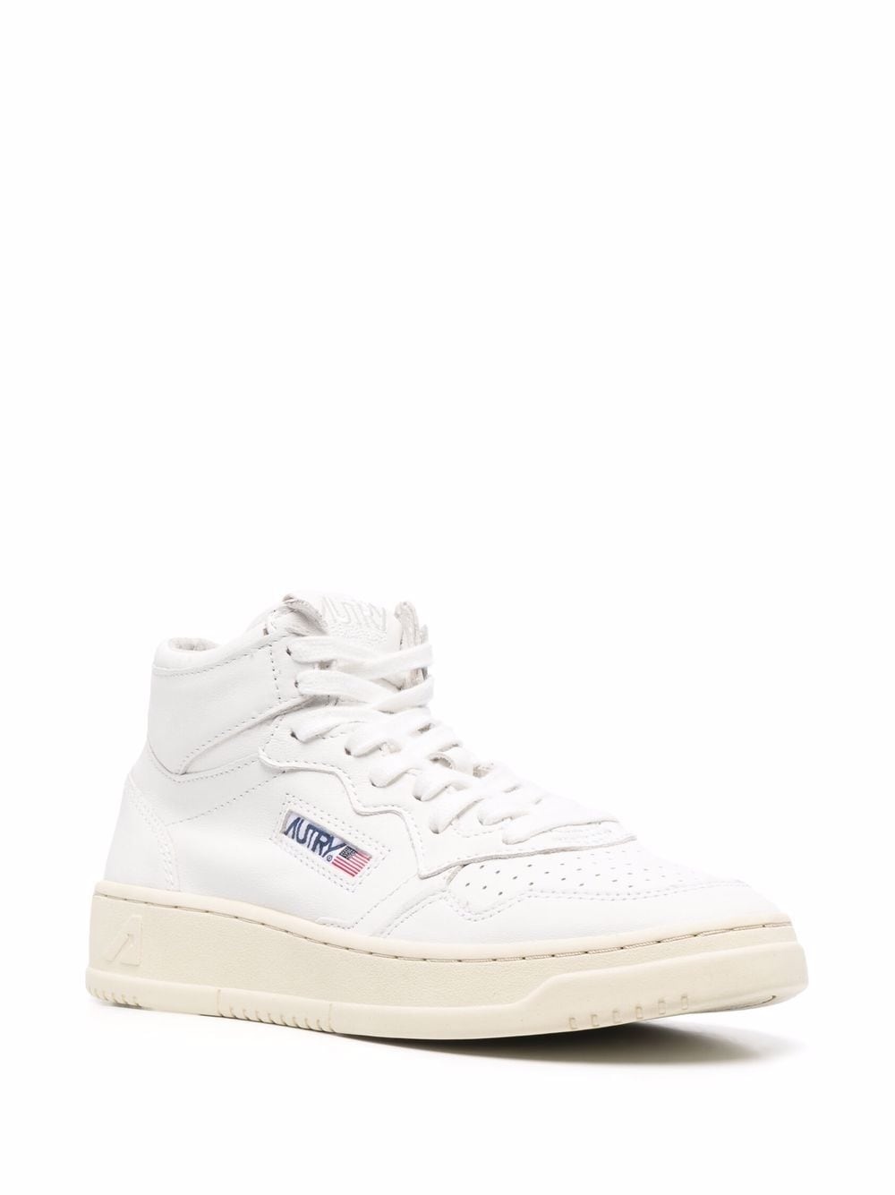 Medalist logo-patch lace-up sneakers - 2