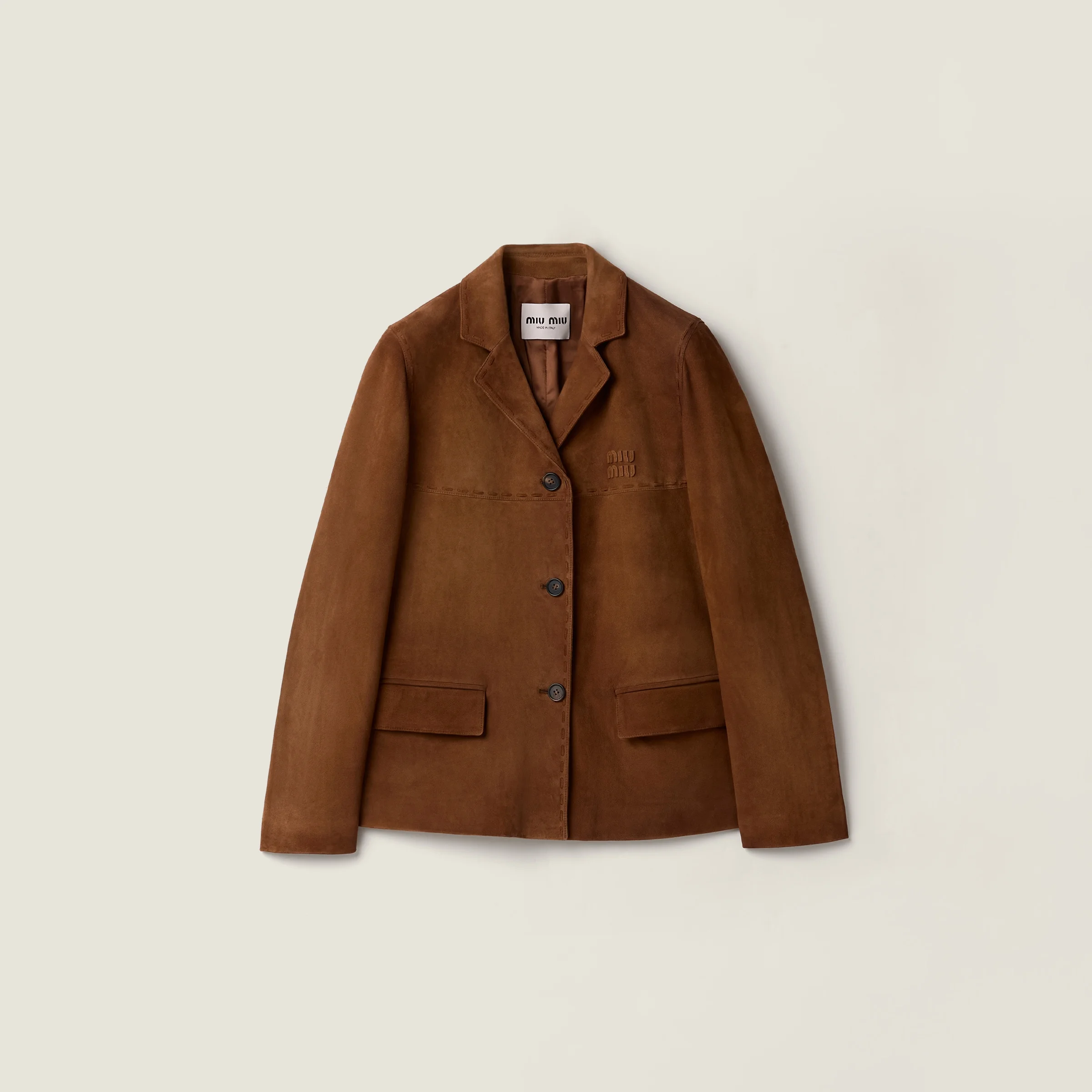 Suede jacket - 1