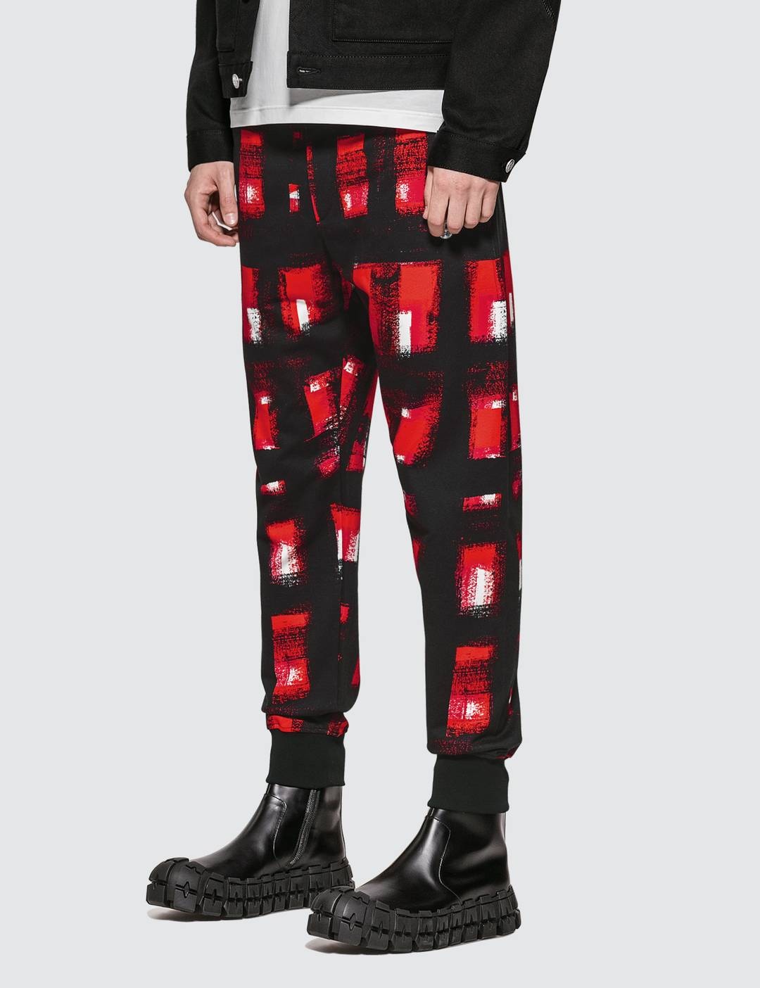 Painted Checker Pants - 2