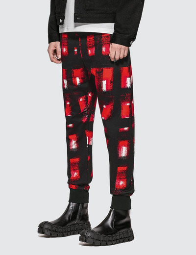 Alexander McQueen Painted Checker Pants outlook