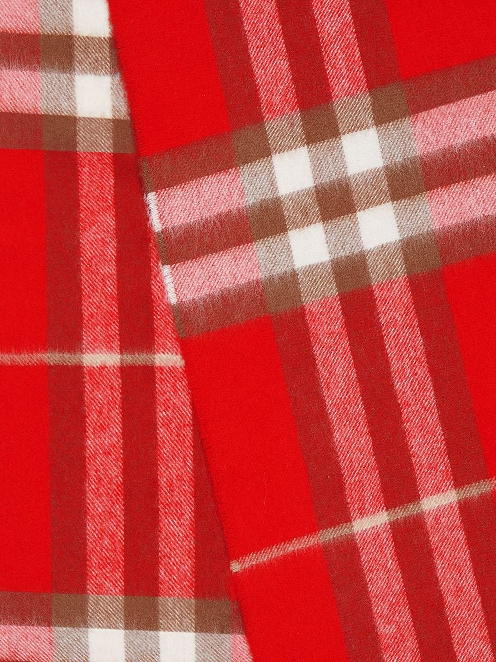 The classic check cashmere scarf - 5