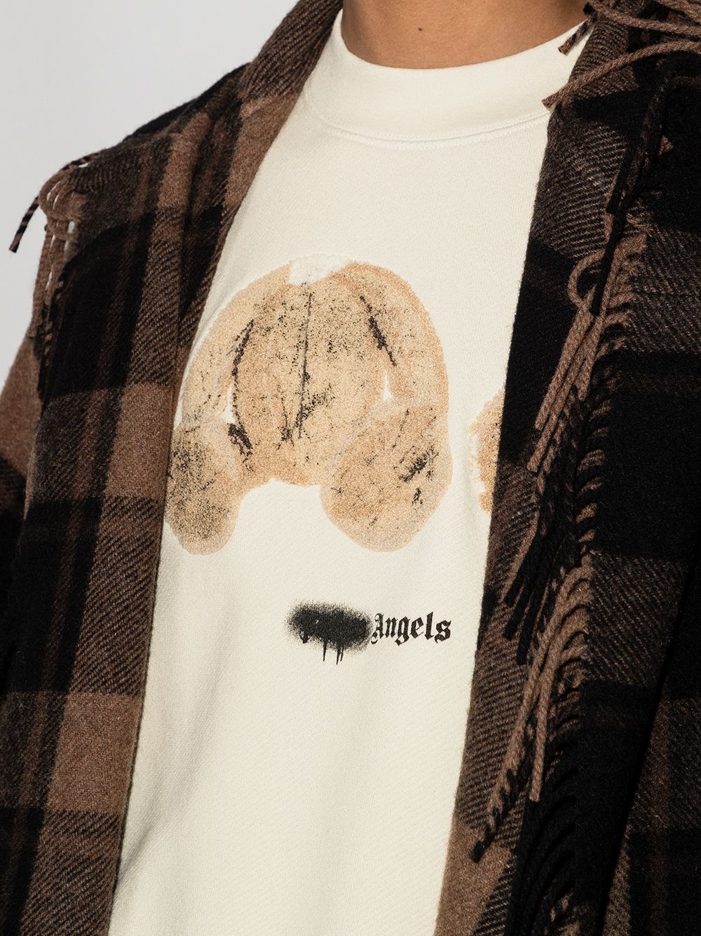 Spray Bear cotton sweatshirt - 4