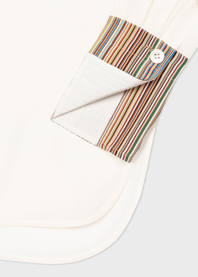 Paul Smith Silk 'Signature Stripe' Long-Sleeve Shirt outlook