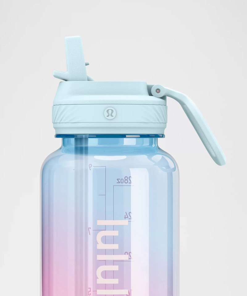 Back to Life Clear Bottle 32oz *Straw Lid 3