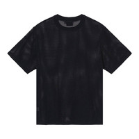 Stüssy Stussy Cotton Mesh Short-Sleeve Crew 'Black' | REVERSIBLE