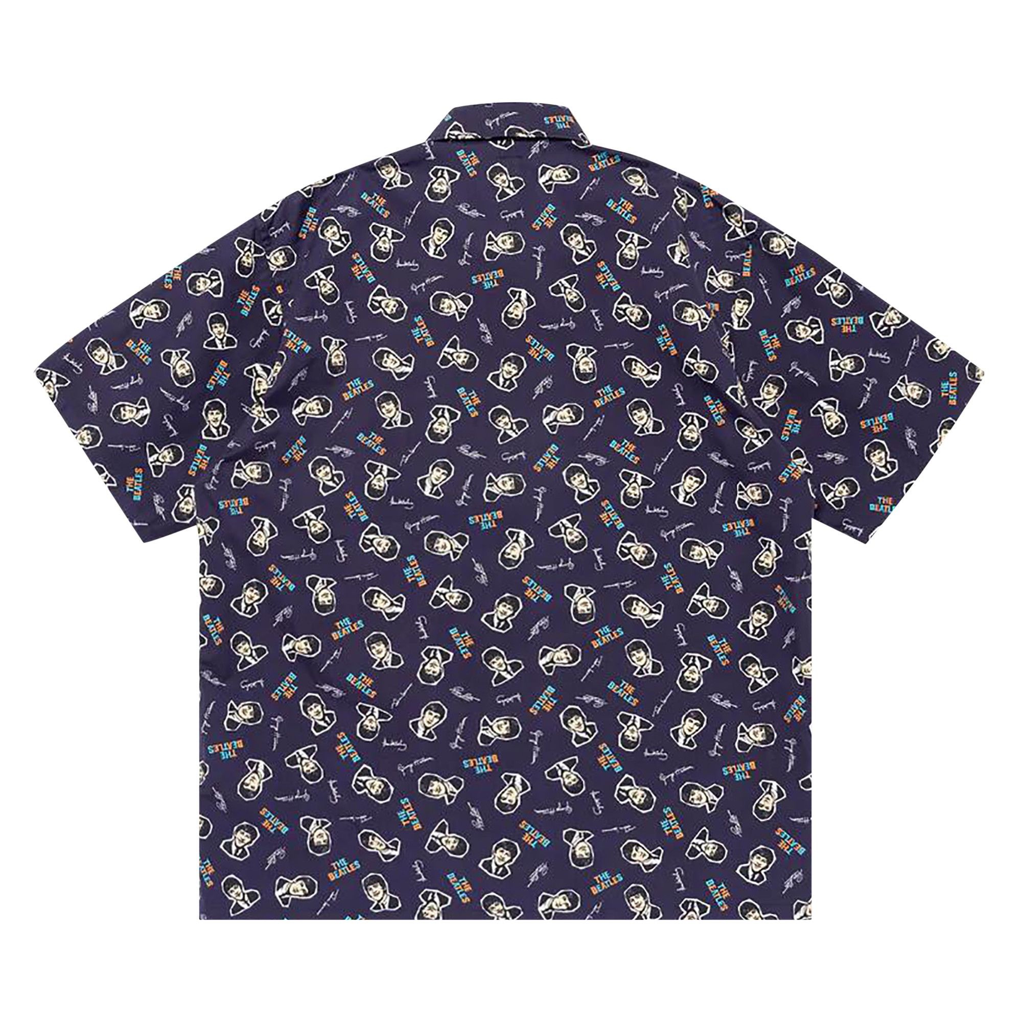 Human Made Beatles Aloha Shirt 'Navy' - 2