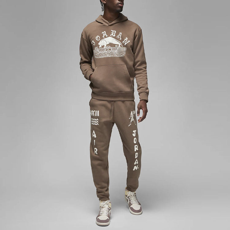 Air Jordan Artists Series Pullover Hoodie 'Brown Sail' DV7571-274 - 3