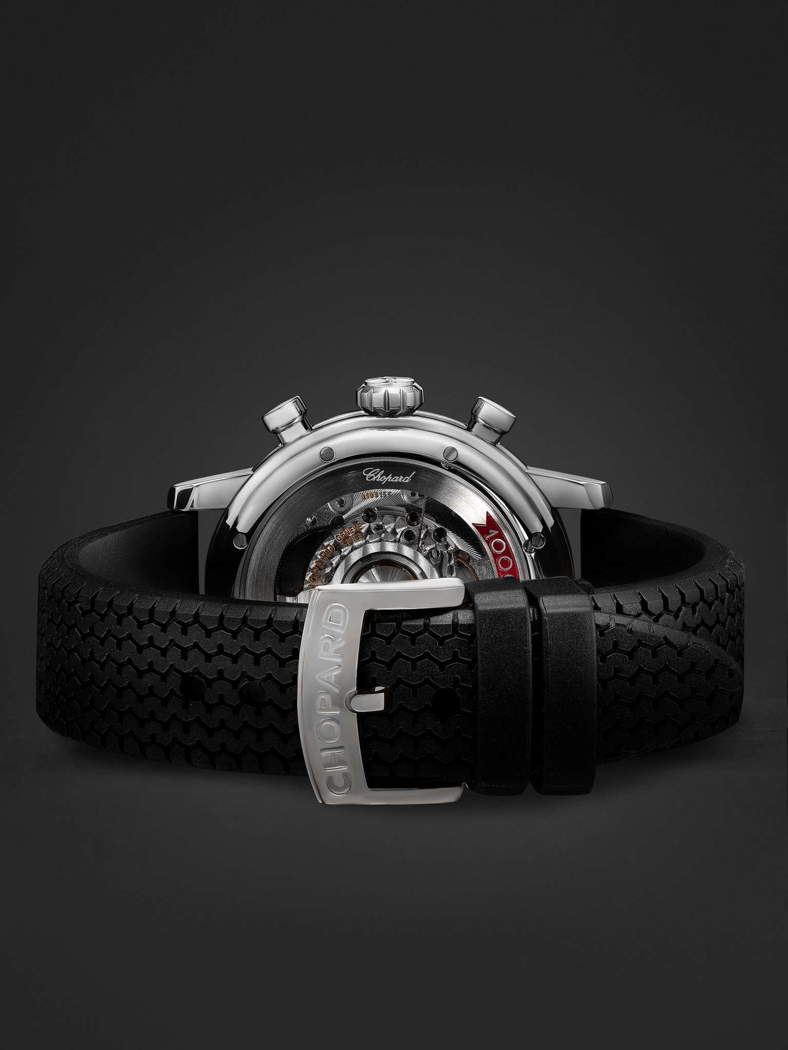 Mille Miglia Classic Chronograph Automatic 42mm Stainless Steel Watch, Ref. No. 168589-3001 - 3