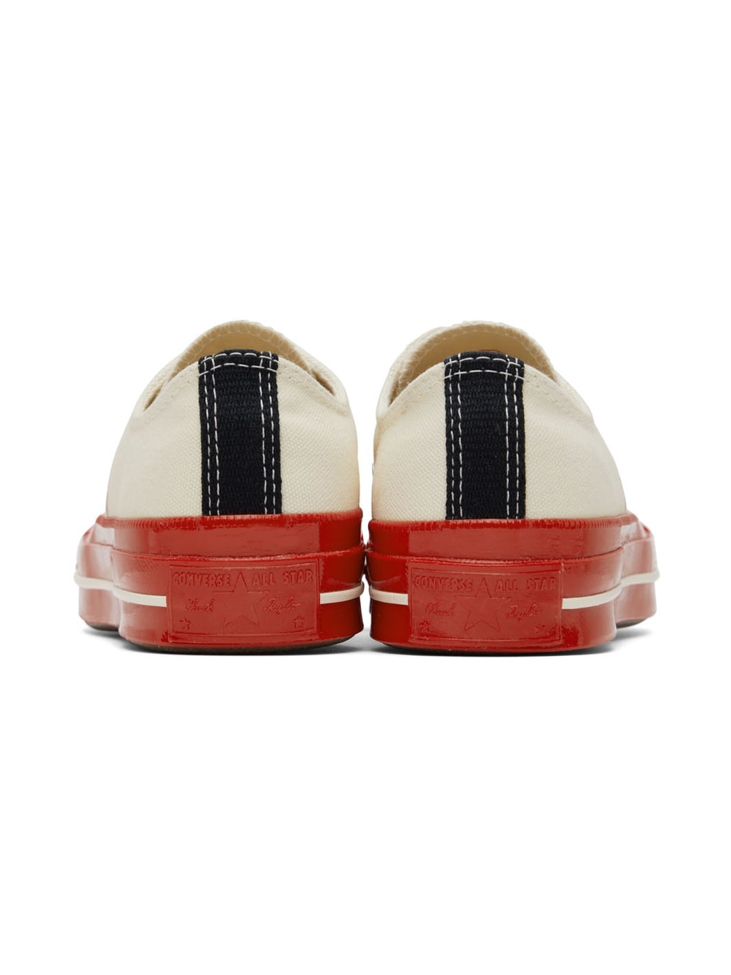 Off-White & Red Converse Edition Chuck 70 Low-Top Sneakers - 2