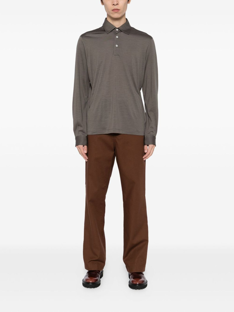 Herno long-sleeve polo shirt outlook