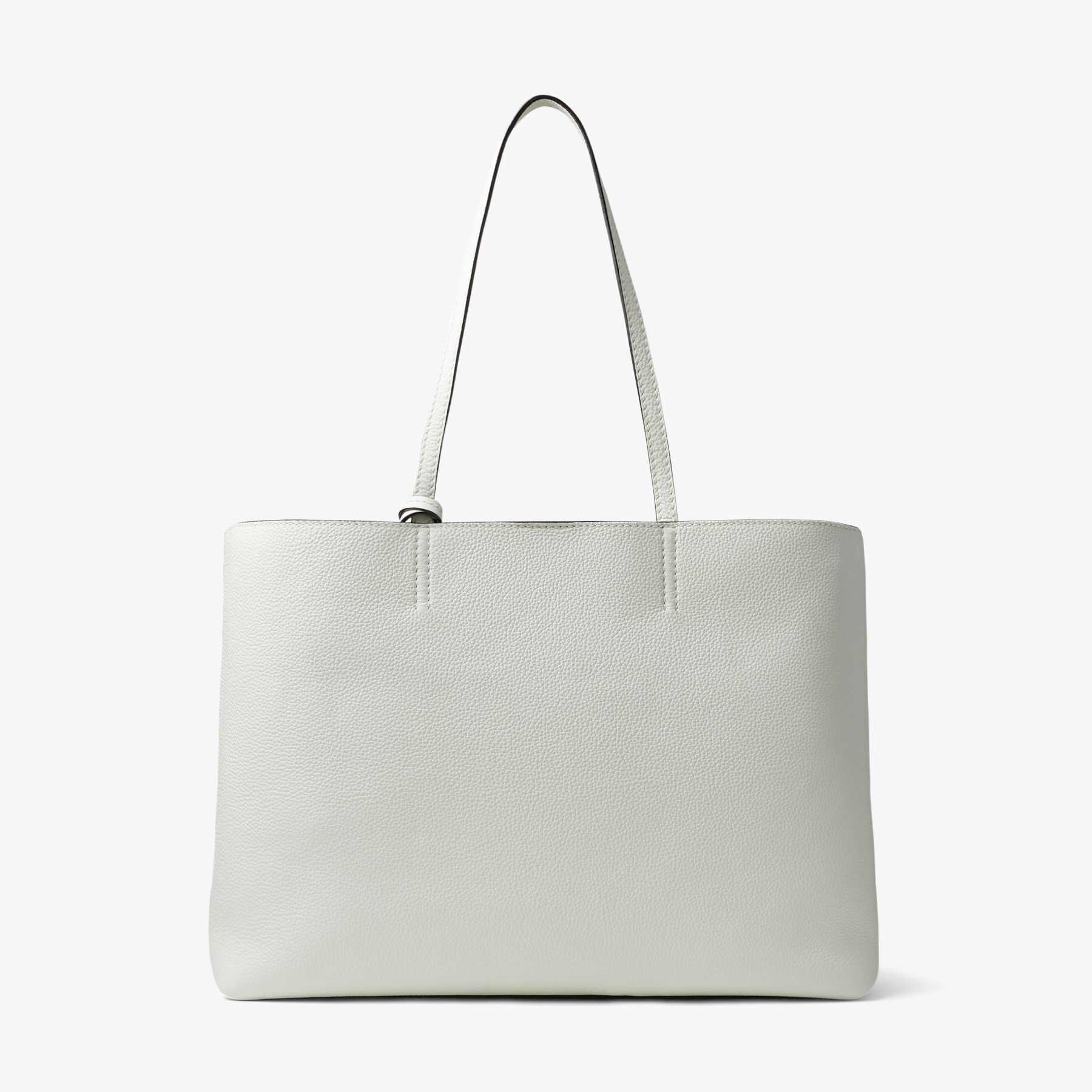 Nine2Five E/W
Latte Grainy Calf Tote Bag with JC Logo - 5