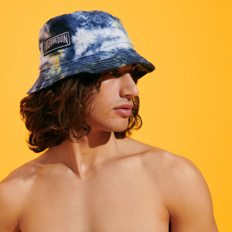 Unisex Linen Bucket Hat Tie & Dye 3