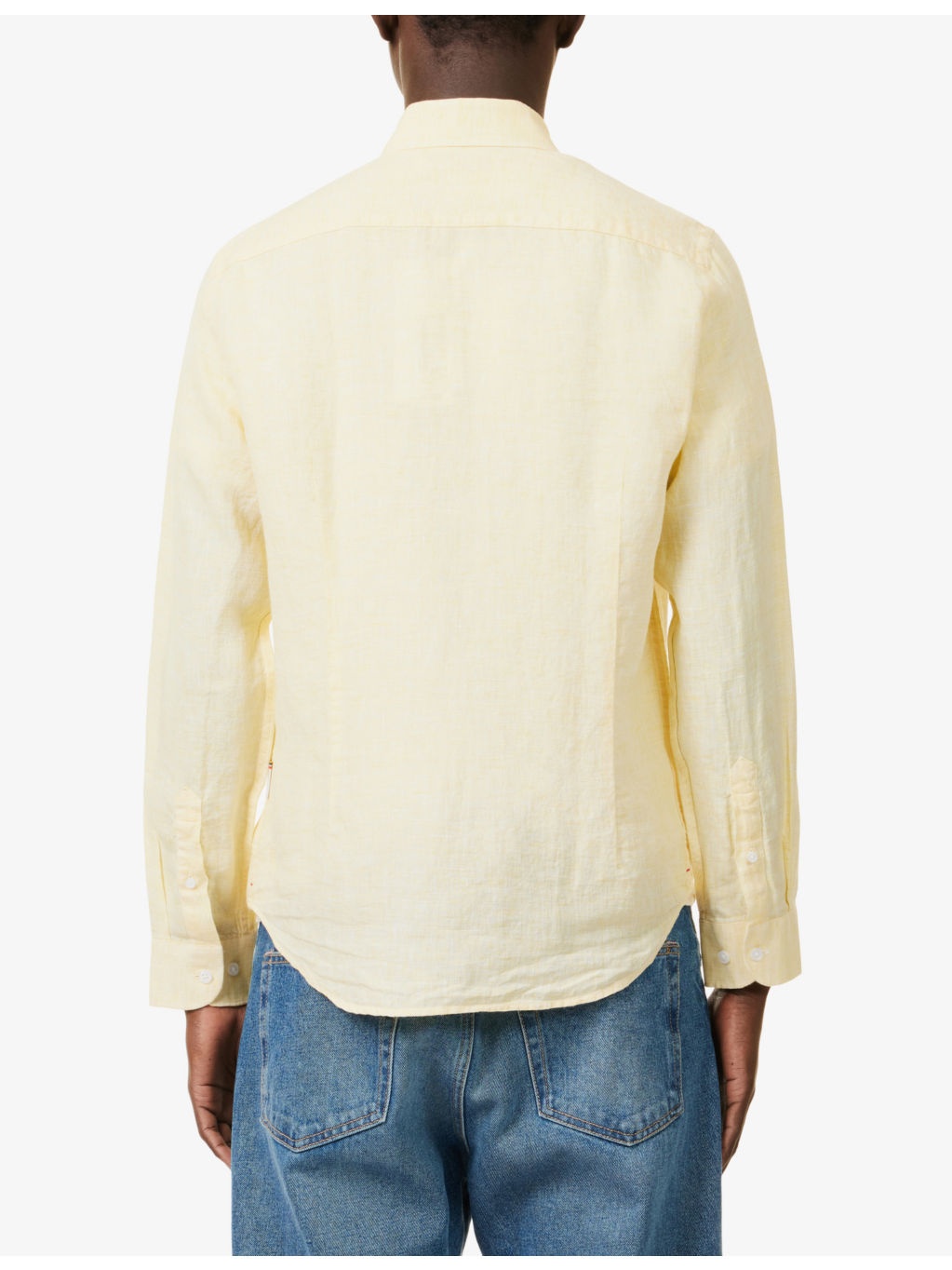 Giles Long-Sleeve Linen Shirt - 4