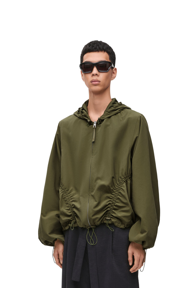 Hooded jacket in technical shell 3