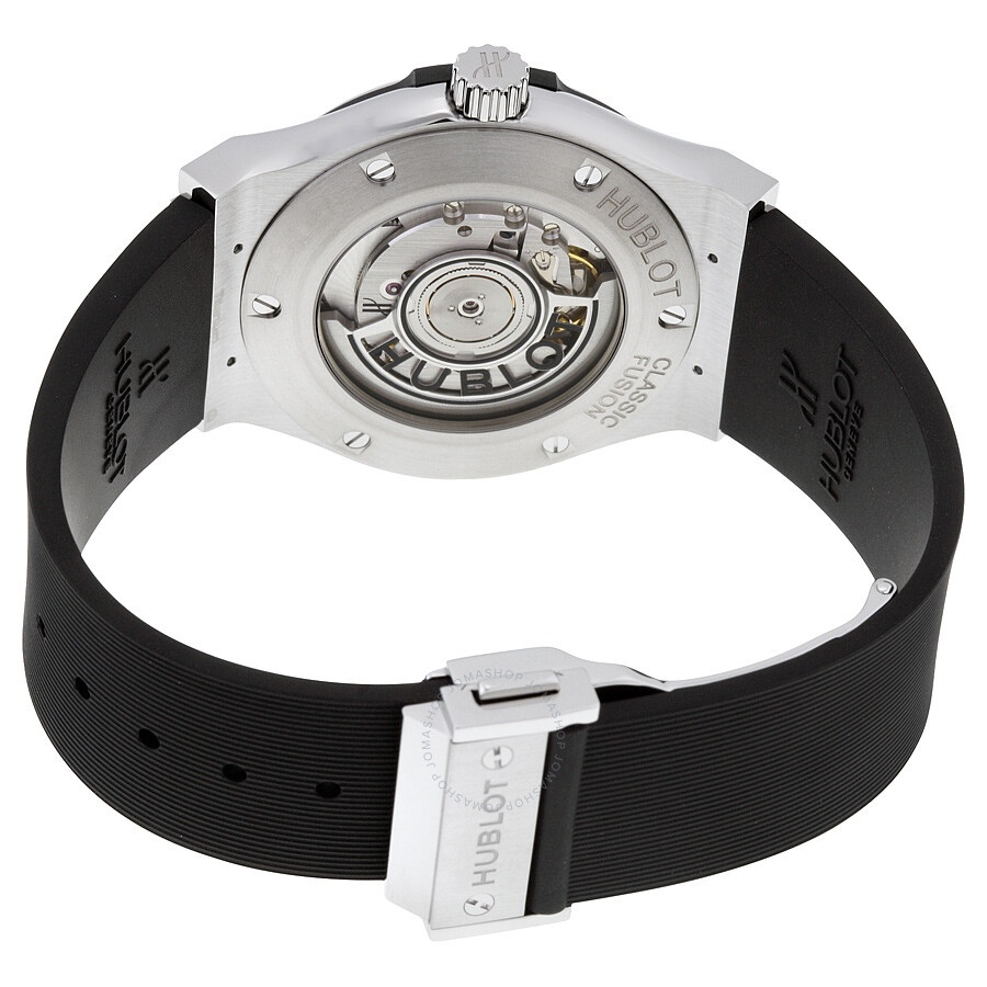 Hublot Classic Fusion Automatic White Dial Black Rubber Men's Watch 542NX2611RX - 3
