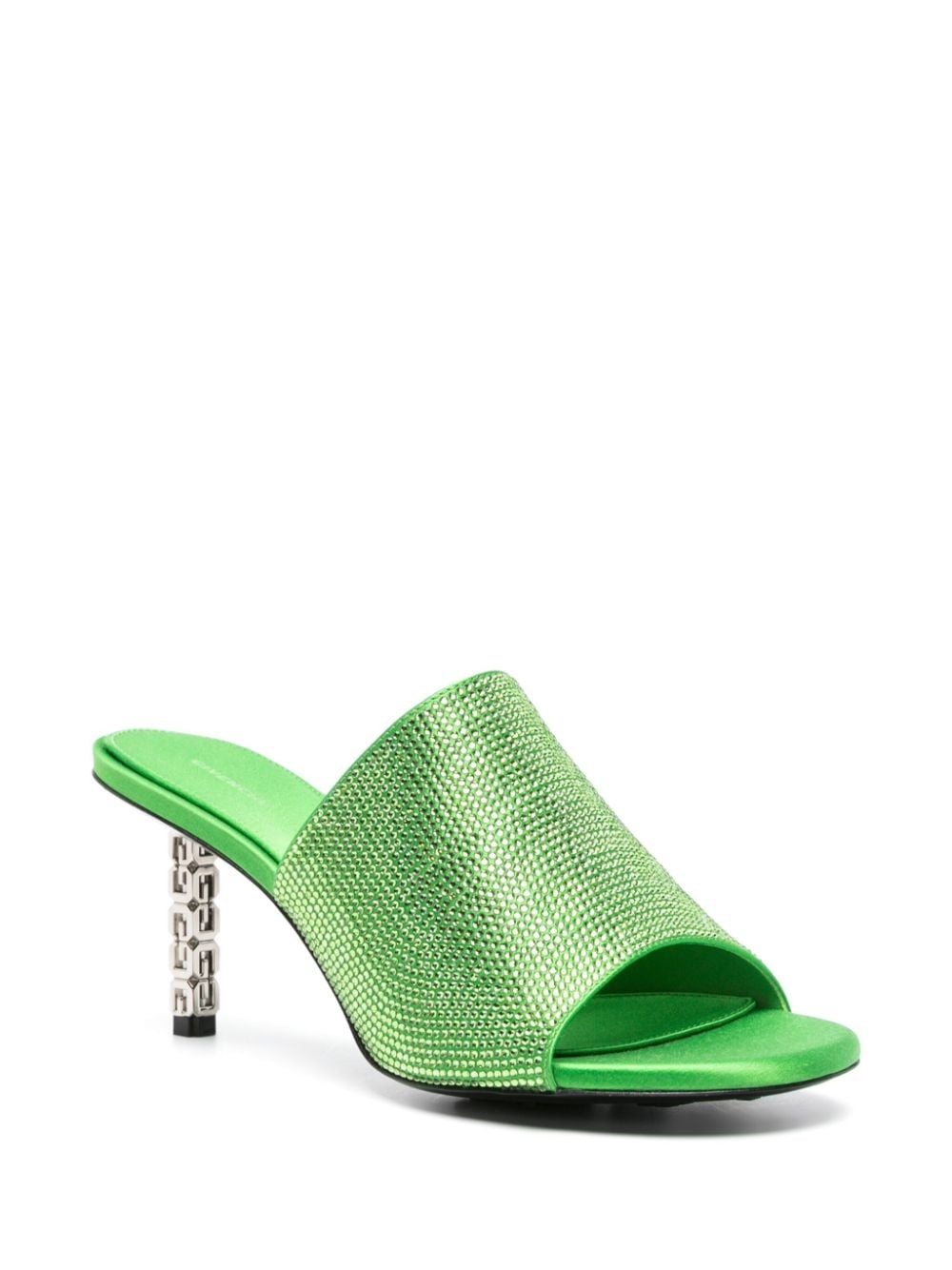 G Cube 70mm rhinestone-embellished mules - 2