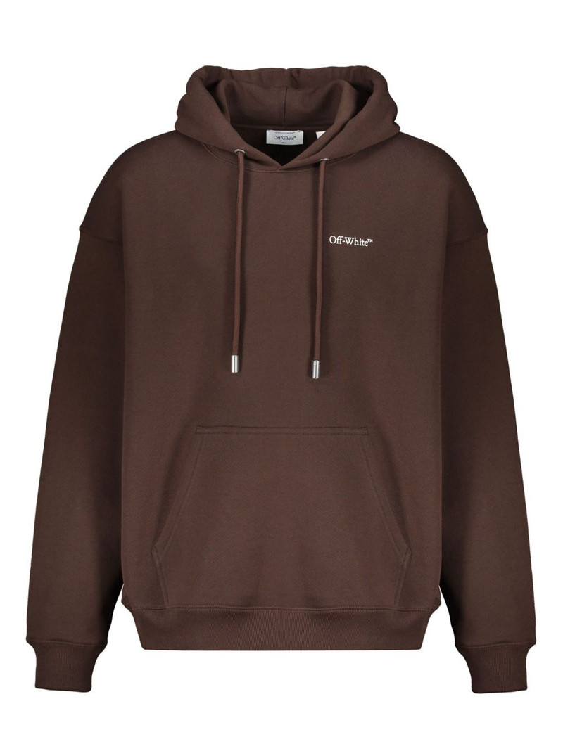 logo-print hoodie 1