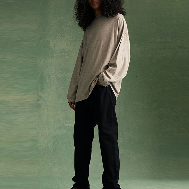 Fear of God Essentials FW23 Long Sleeve Tee 'Core Heather' 125BT232014F - 4