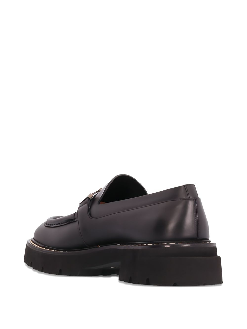 Gancini-buckle loafers - 2