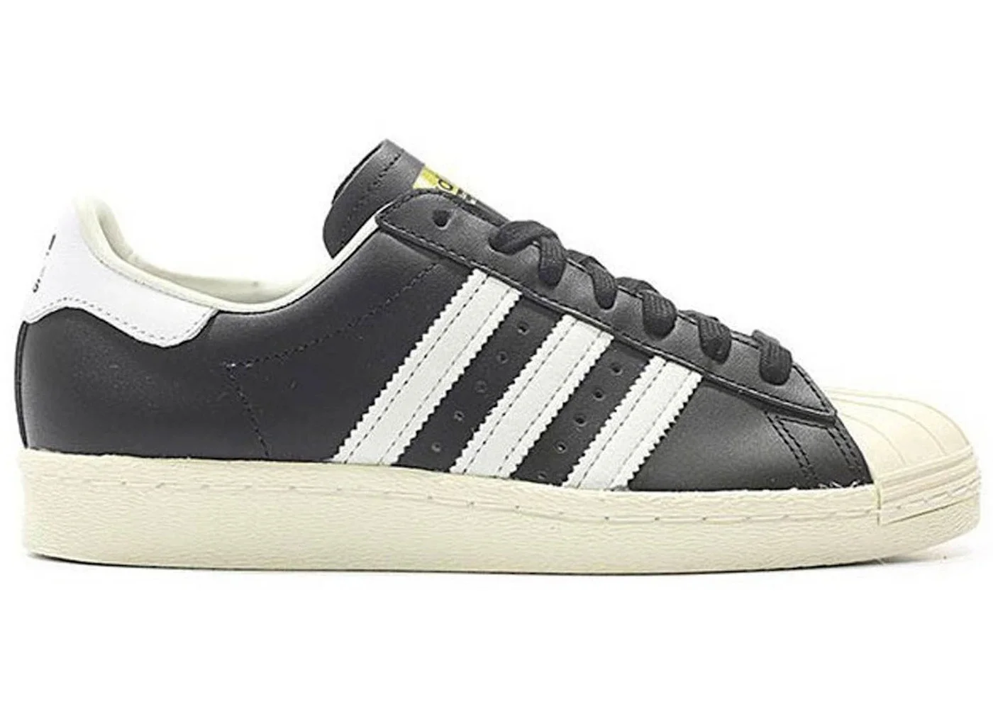 adidas Superstar 80s Black Chalk White - 1