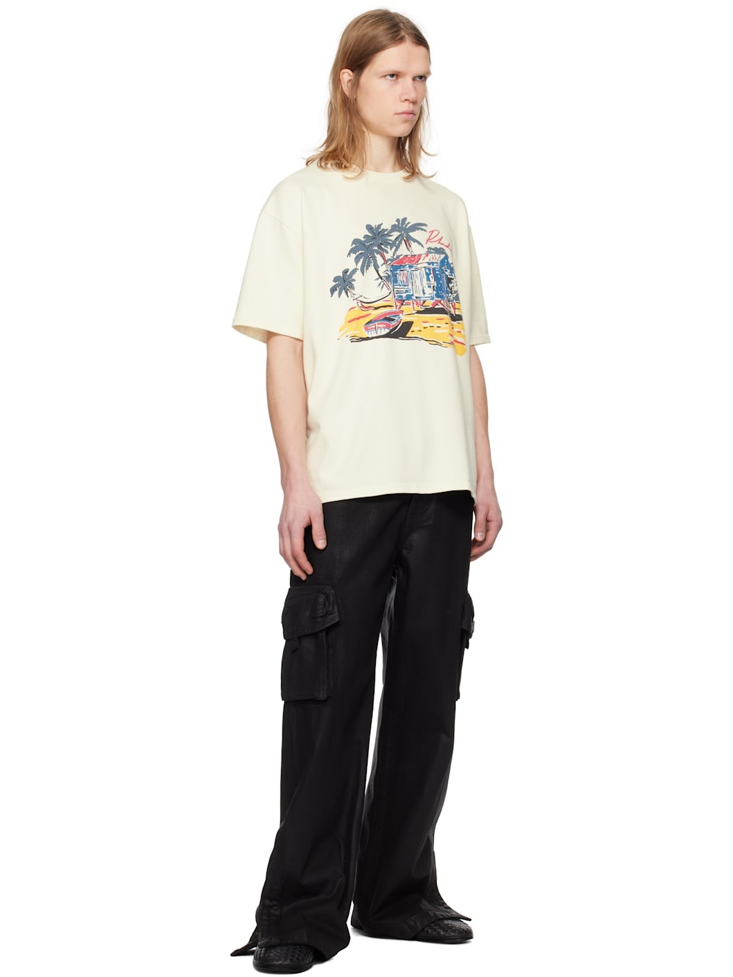Rhude RHUDE BEACH SIDE TEE | REVERSIBLE