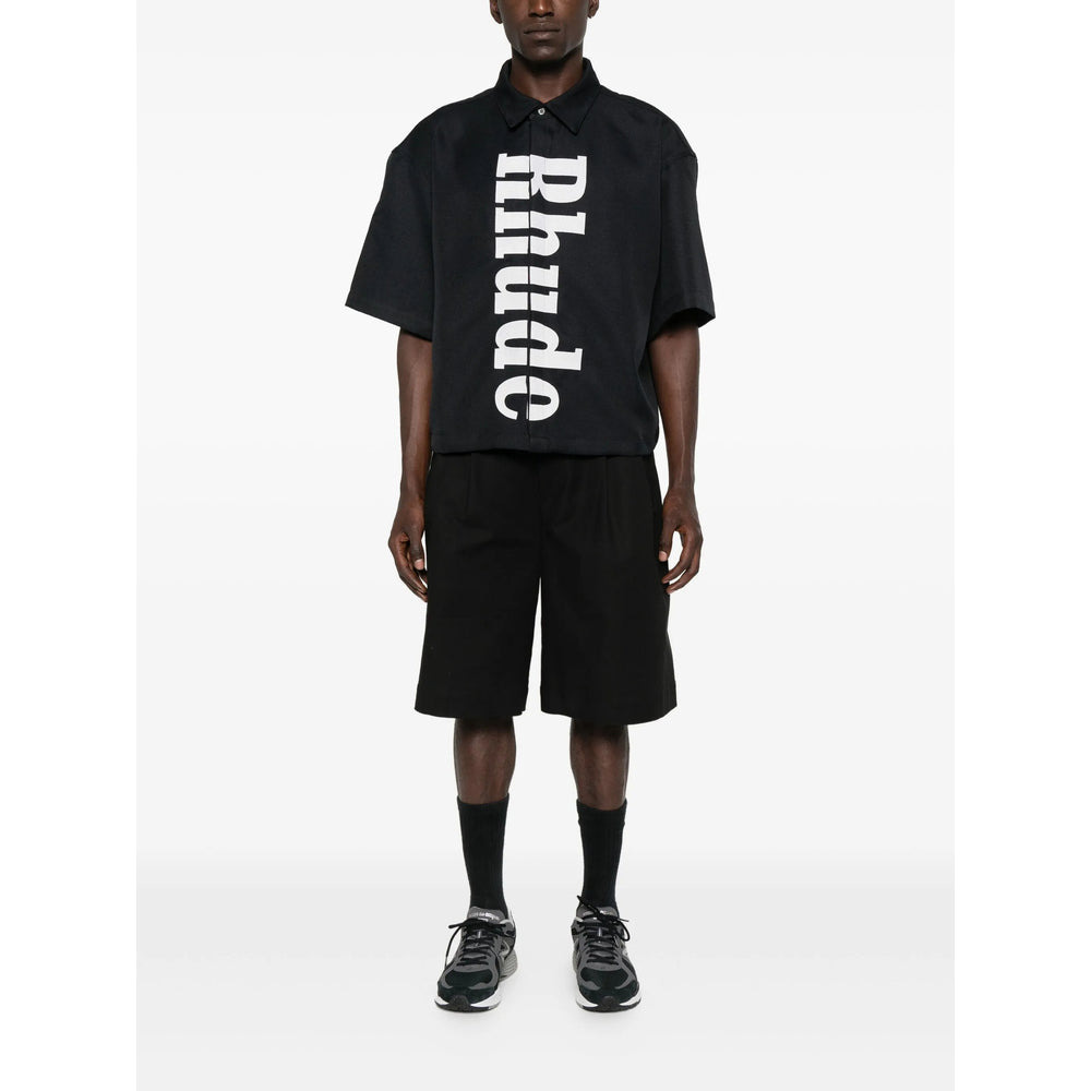 Rhude Black Shirts Men - 4