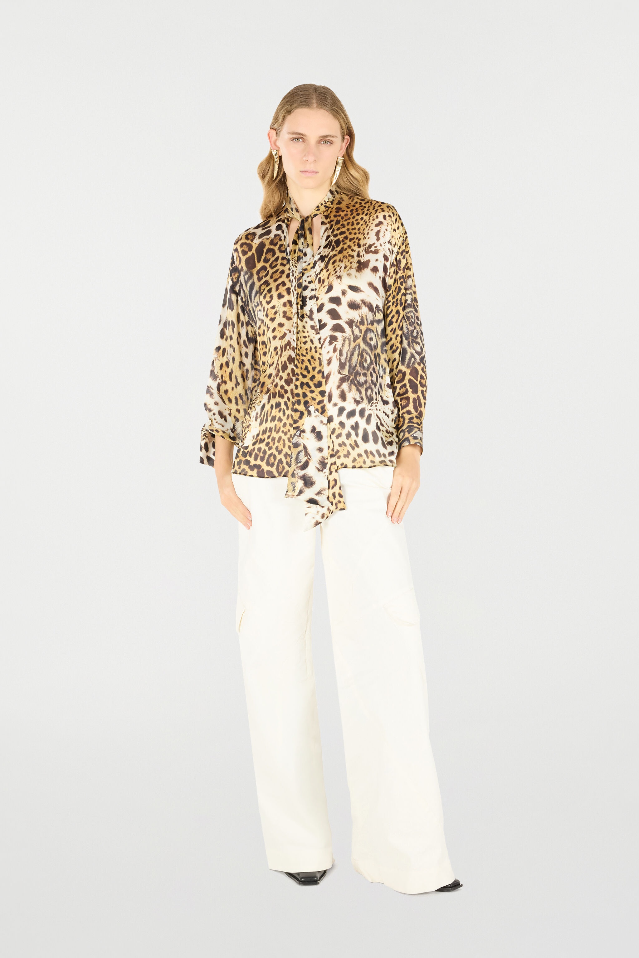 Shirt With Jaguar Skin Print - 2