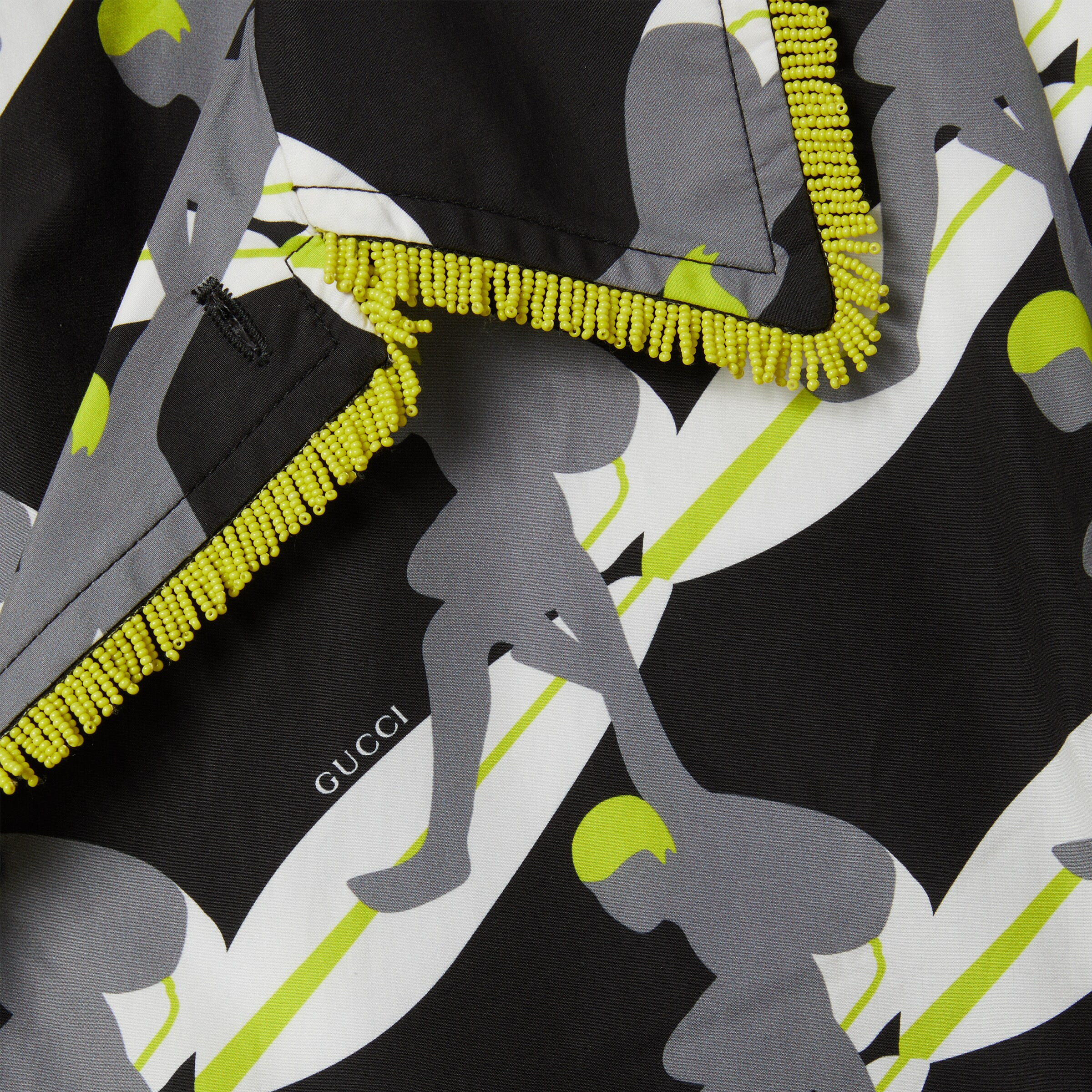 Printed light cotton poplin shirt - 6