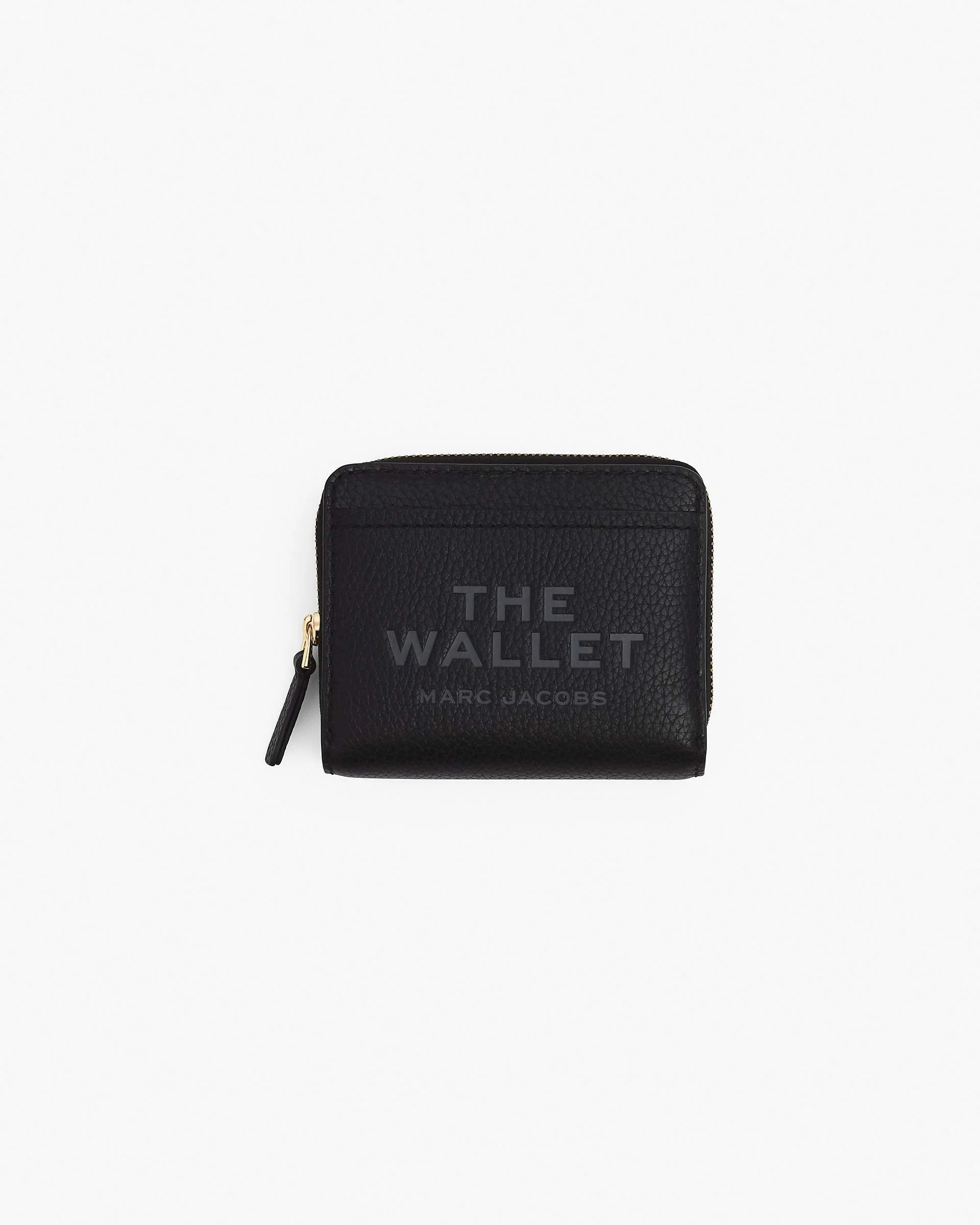 THE LEATHER MINI COMPACT WALLET - 1