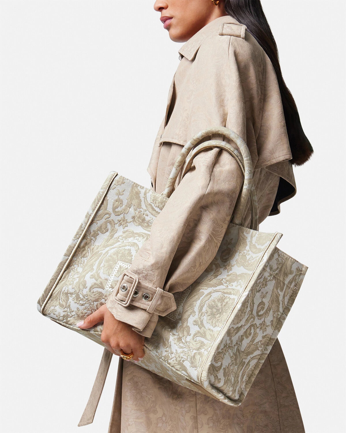 Barocco Athena Medium Tote Bag - 4