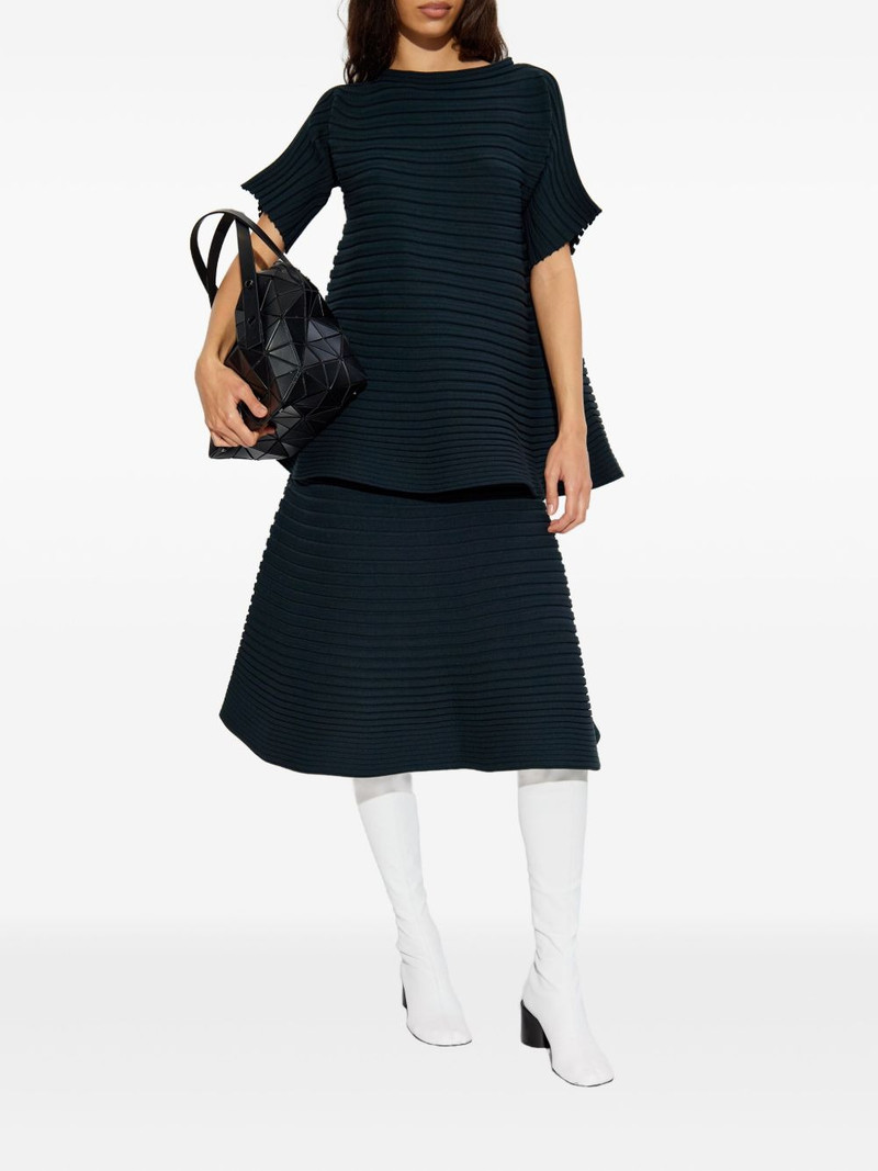 Pleats Please Issey Miyake pleated blouse outlook