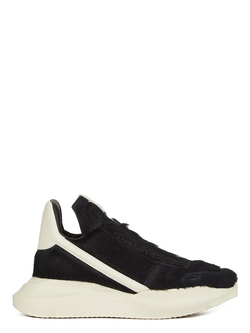 Black Geo Geth Sneakers 1