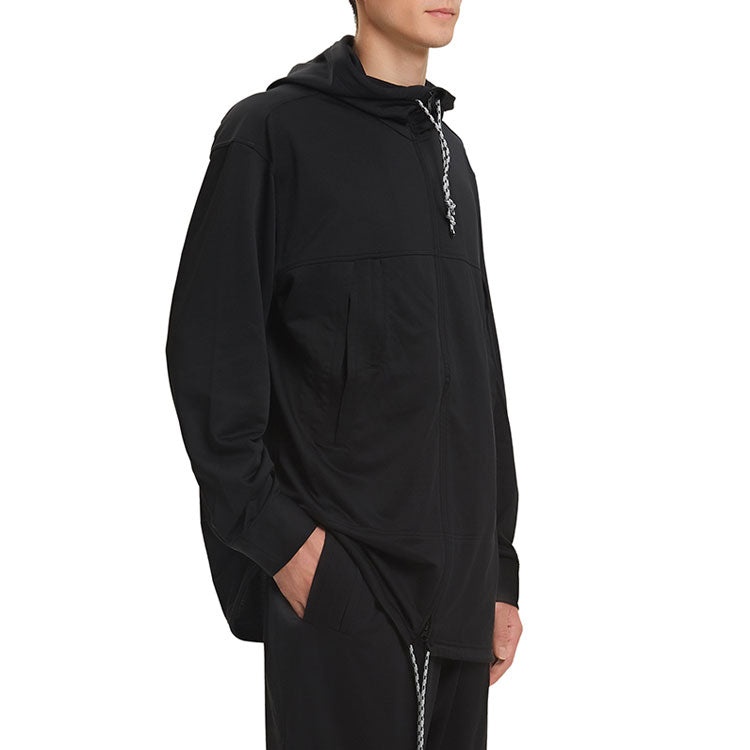 Men's Y-3 Hooded Track Jacket Black GK4806 - 6