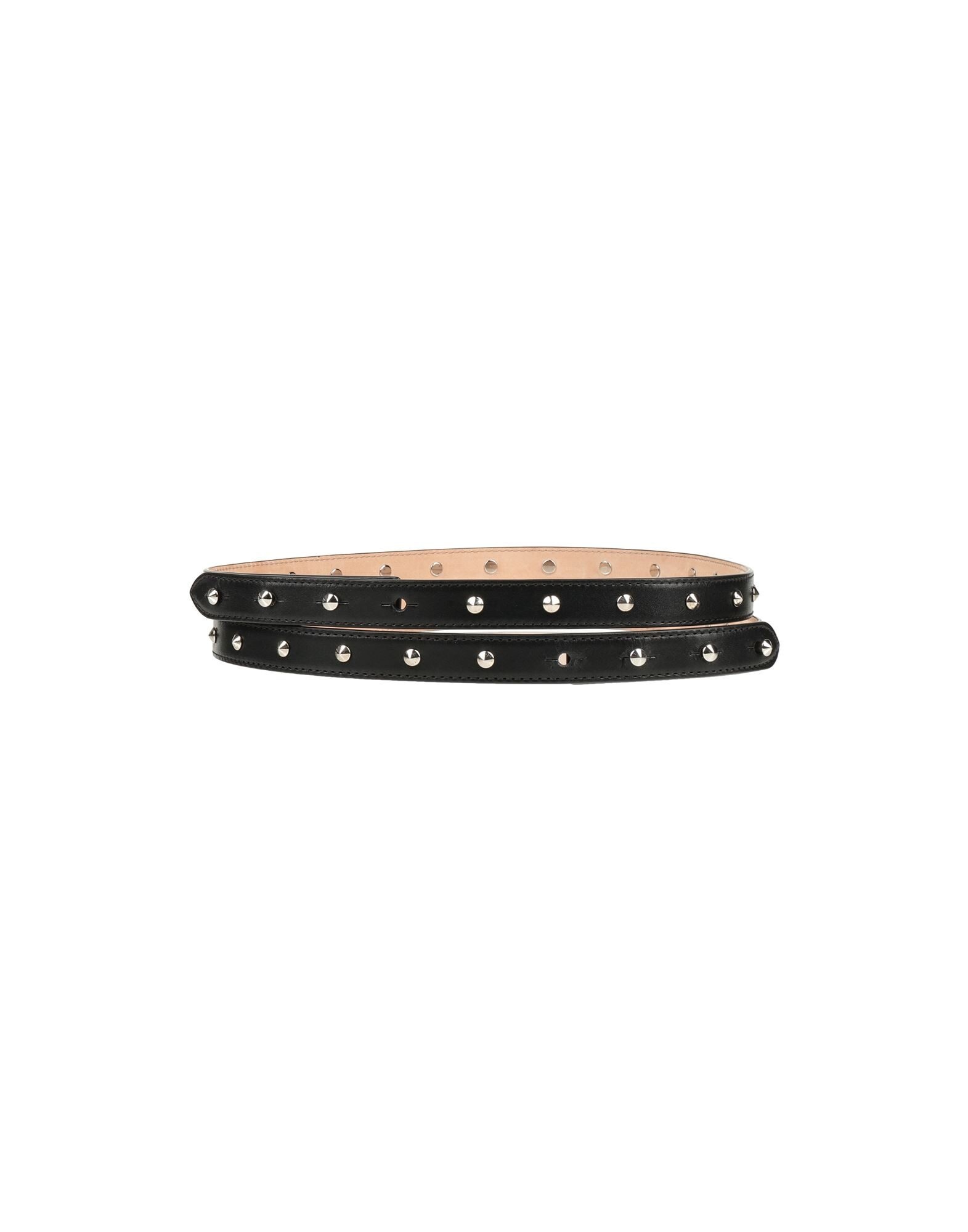 Black Women's Thin Belt - 1