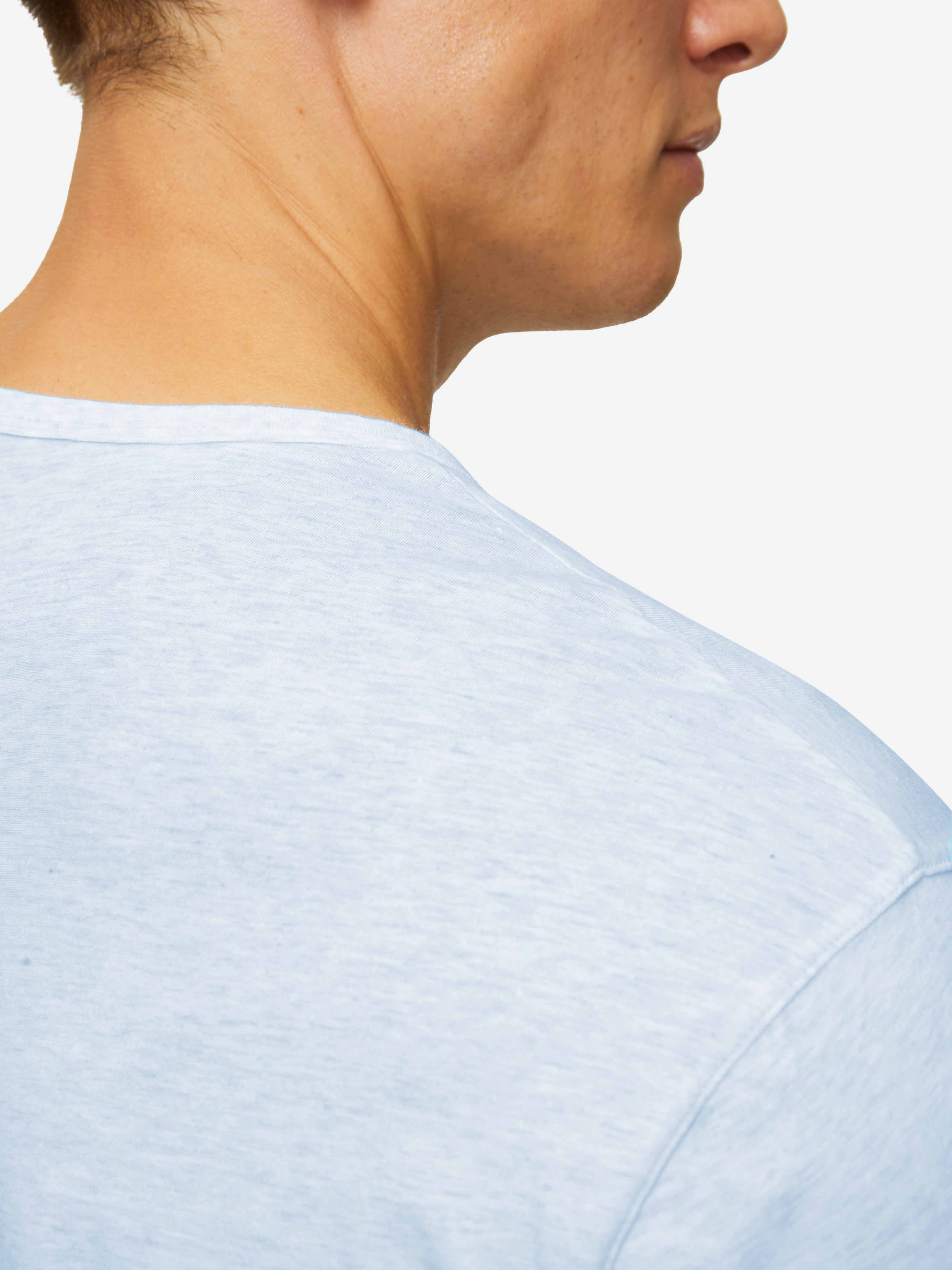 Men's T-Shirt Reece Cotton Blue - 5