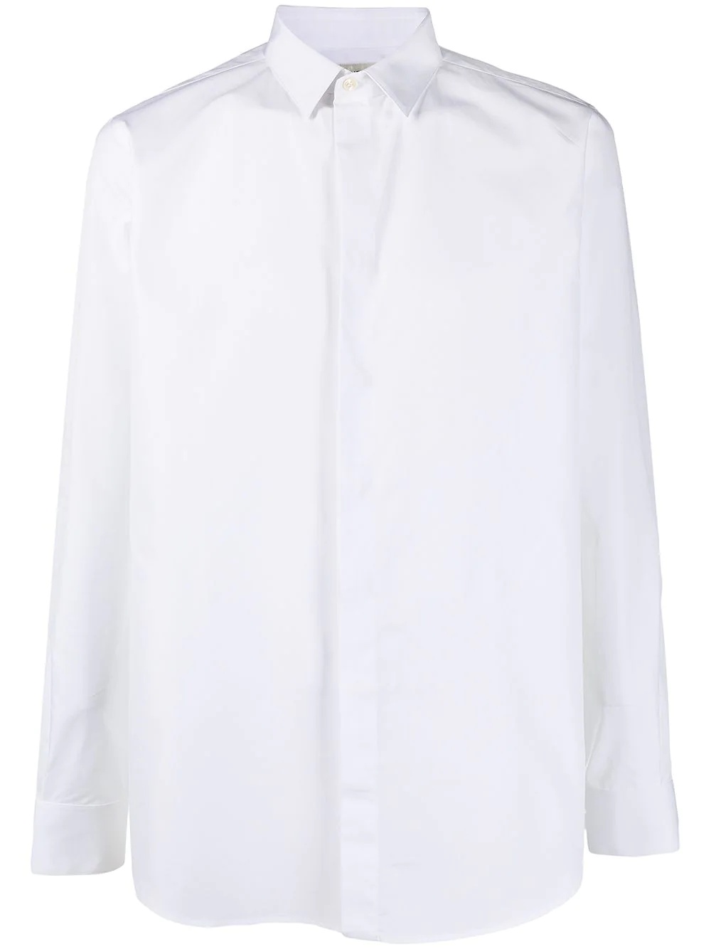 poplin long-sleeve shirt - 1