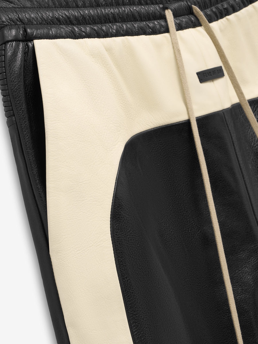 Leather Moto Stripe Pant - 3