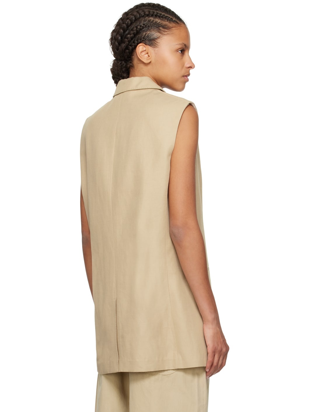 Beige Odessa Vest - 3