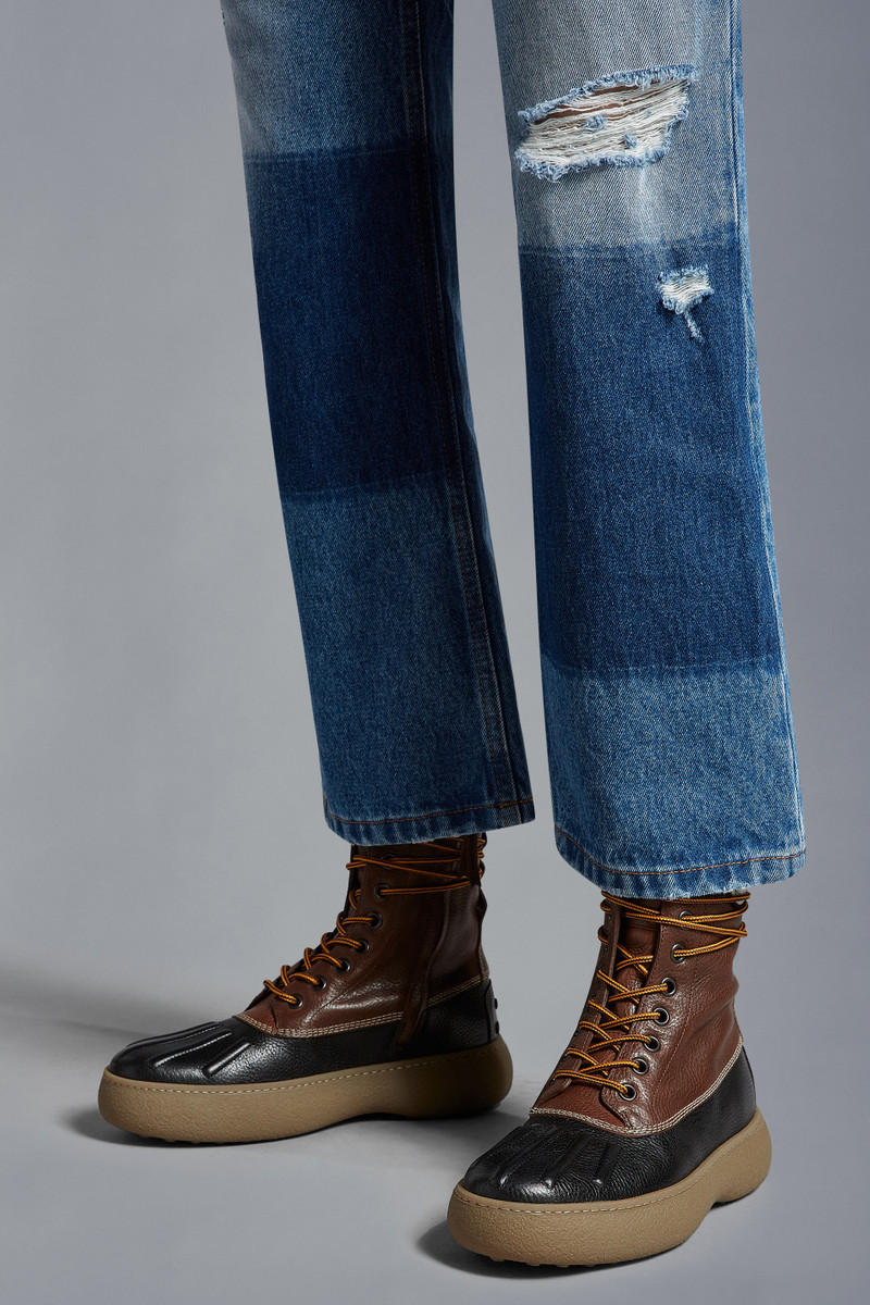 Moncler W.G. Leather Boots outlook