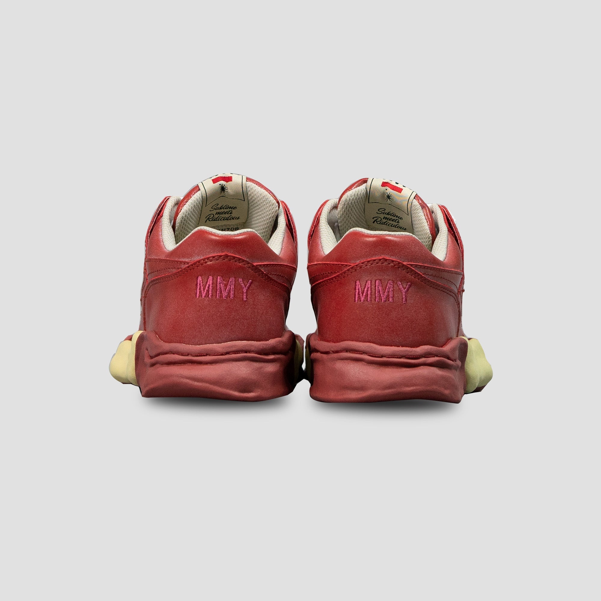 PARKER OG SOLE LOW-TOP PARAFFIN LEATHER SNEAKERS - 4
