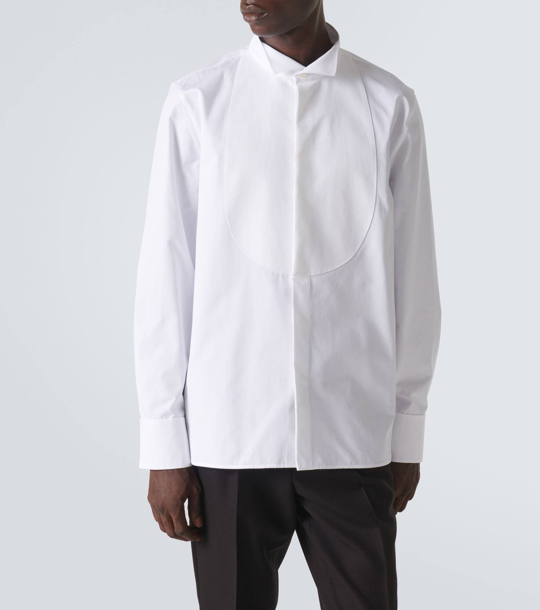 Cotton tuxedo shirt - 3