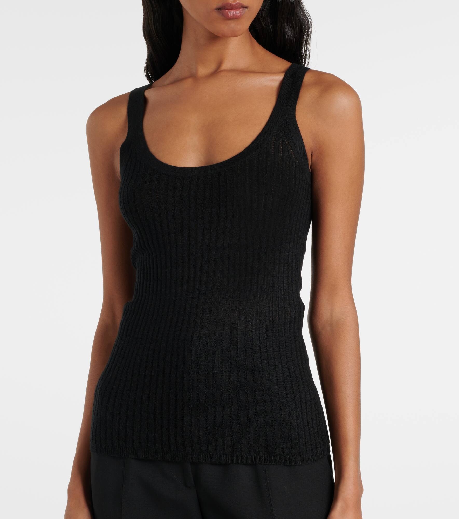Nevin cashmere and silk tank top - 5