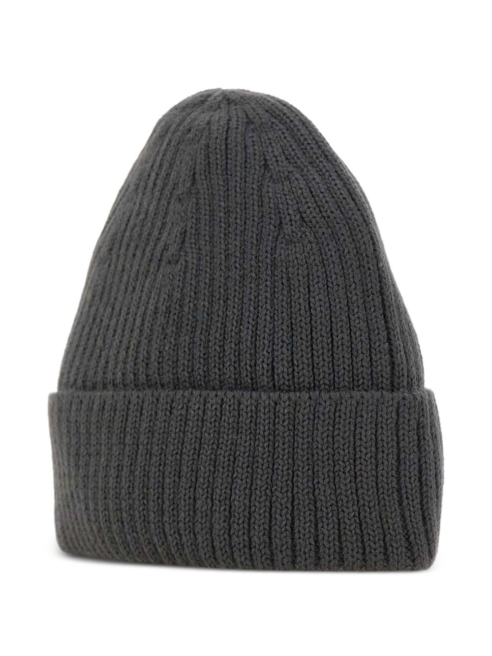 fox-head ribbed beanie - 2