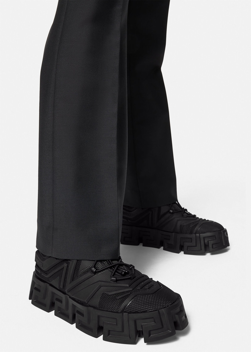 Greca Labyrinth Lace-Up Shoes 5