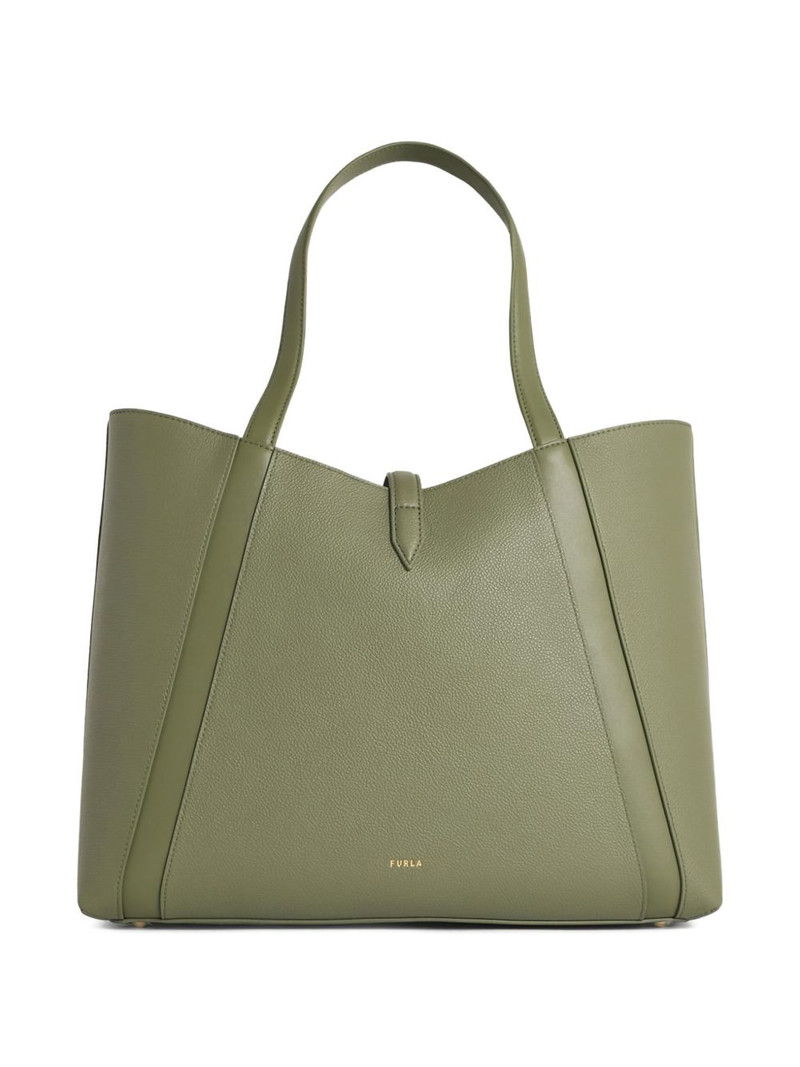 FURLA Goccia top-handle leather tote bag outlook